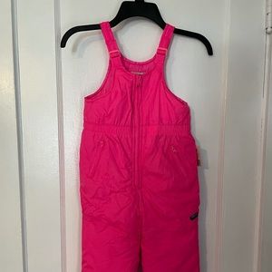4T hot pink Oshkosh snow pants NWT